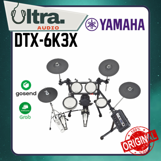Yamaha DTX6K3X / DTX6K3-X / DTX 6K3 X Drum Set Elektrik ORIGINAL
