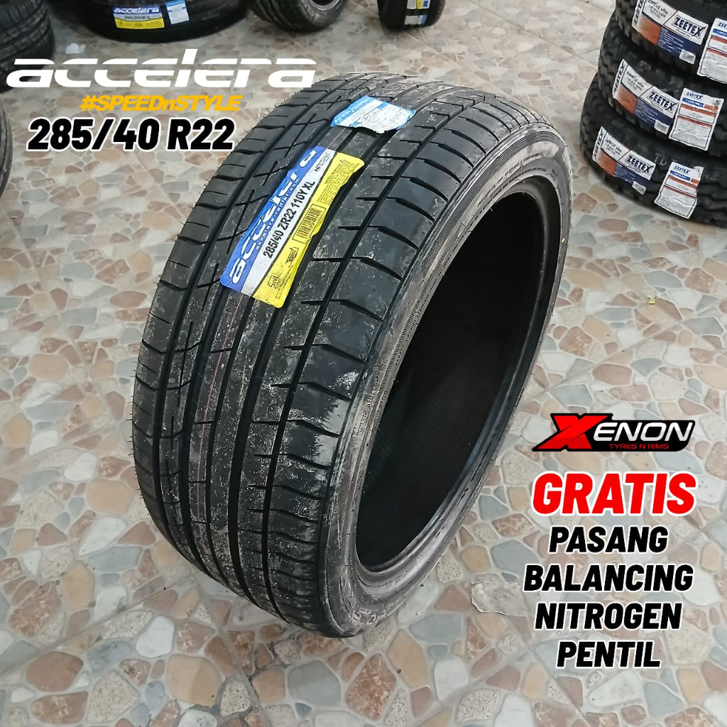 Ban Mobil Ring 22 ACCELERA IOTA ST68 285 40 R22 || Ban Mobil Ukuran 285/40 R22