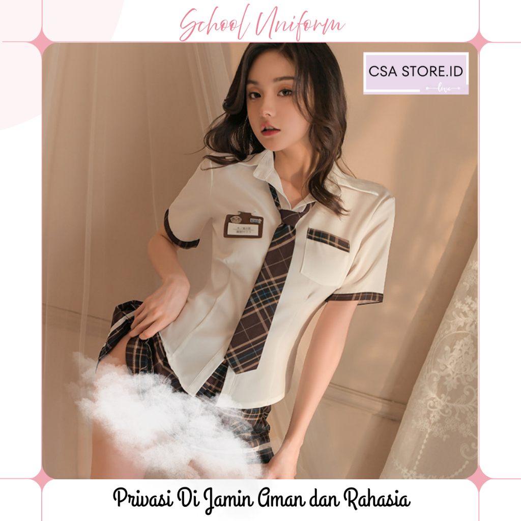 Seragam Wanita Cosplay Sexy / School Uniform Cosplay Sexy - Nyaman, Ringan, dan Elegan Kostum Wanita