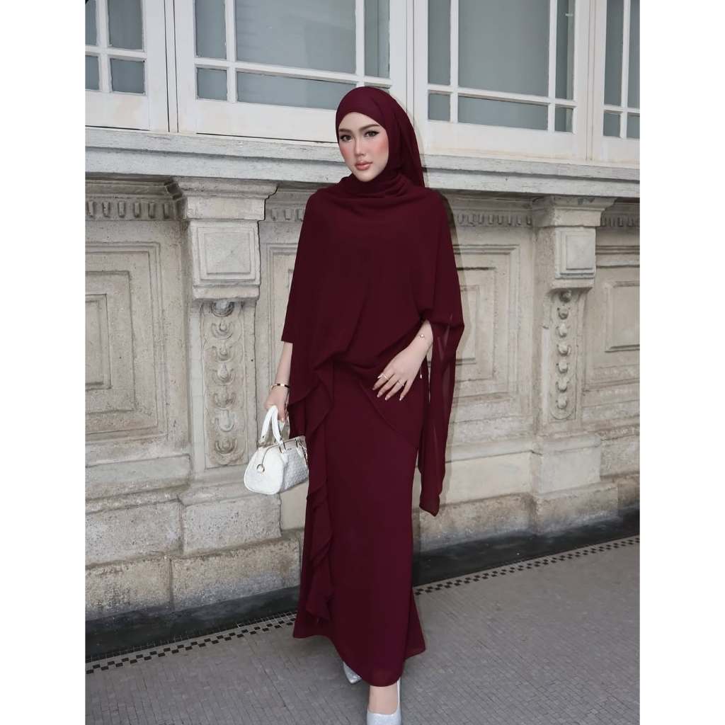 Ayya Dress Melayu Jumbo Model Simpel Terbaru 2026