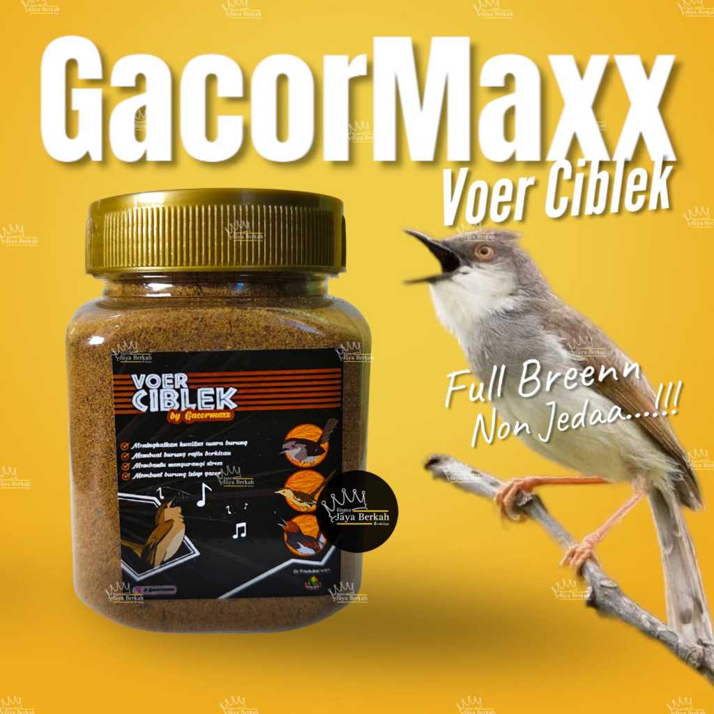 GACORMAXX VOER CIBLEK VOER HALUS GACORMAXX / VOER KRISTAL GACORMAXX