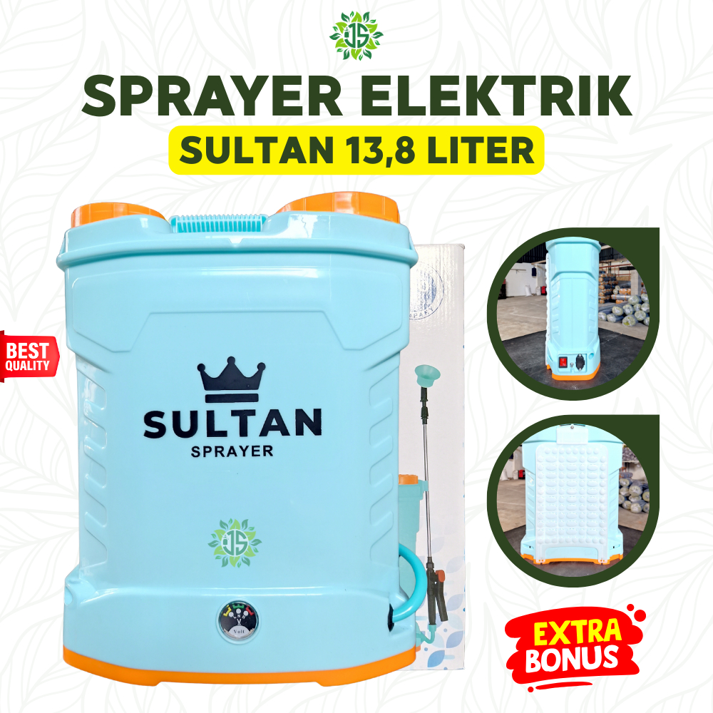 Sprayer SULTAN Elektrik 13,8 Liter Tangki Semprot