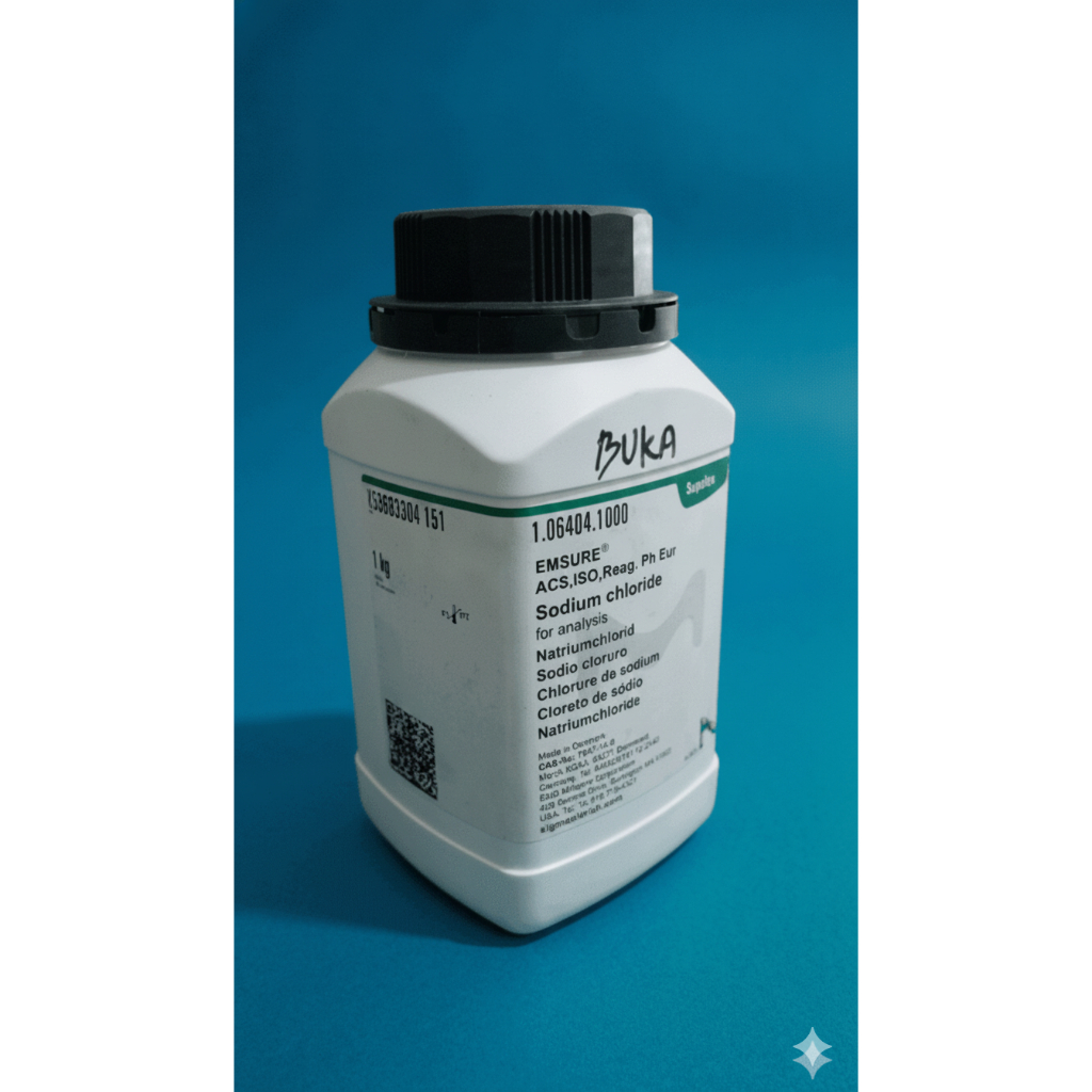 Sodium Chloride 10 GRAM PRO ANALISIS  / Natrium Klorida / Sodium Klorida / NaCl NaCl Grade PA KEMASA