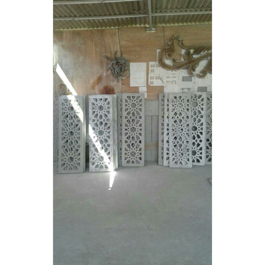 GRC Krawangan Masjid Roster Desain Ornamen Unik