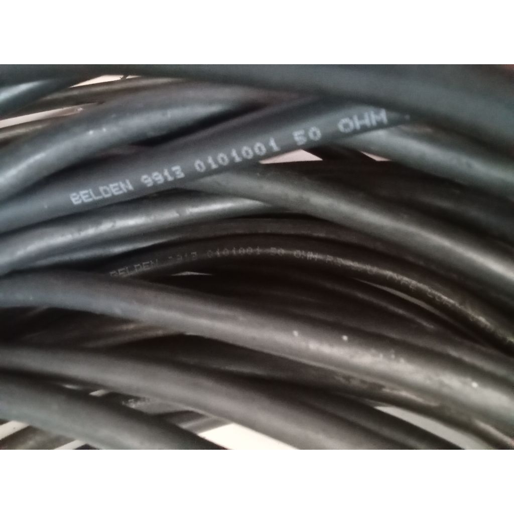 belden 9913 rg 8. 50 ohm