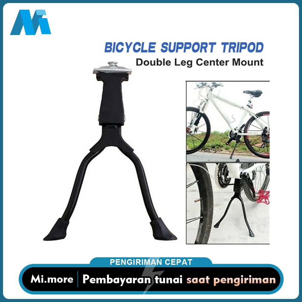 Mi.more Standar Tengah Sepeda Dua Kaki Sepeda MTB Stand Sepeda