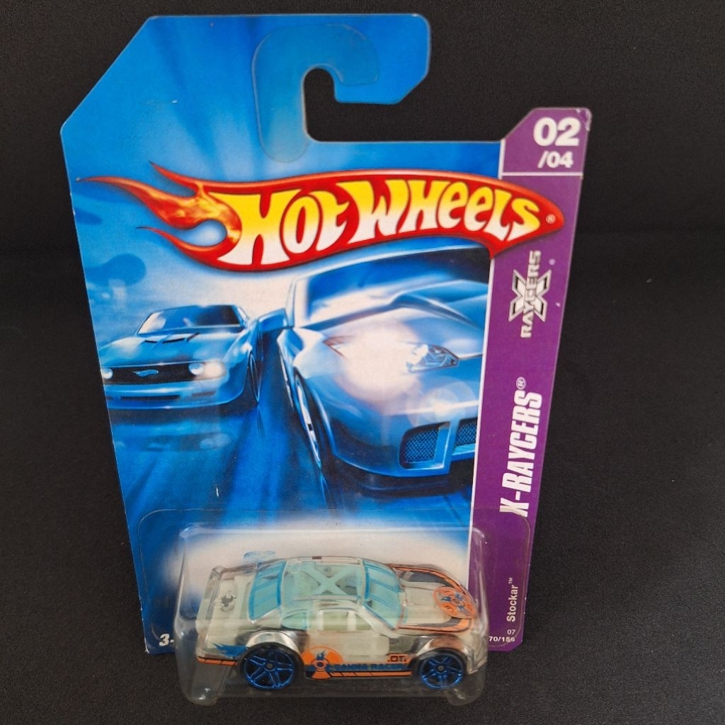 Hot Wheels X Raycers Stockar White