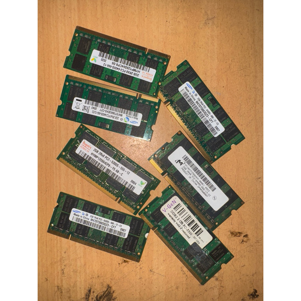 Ram laptop Ddr2 2gb normal