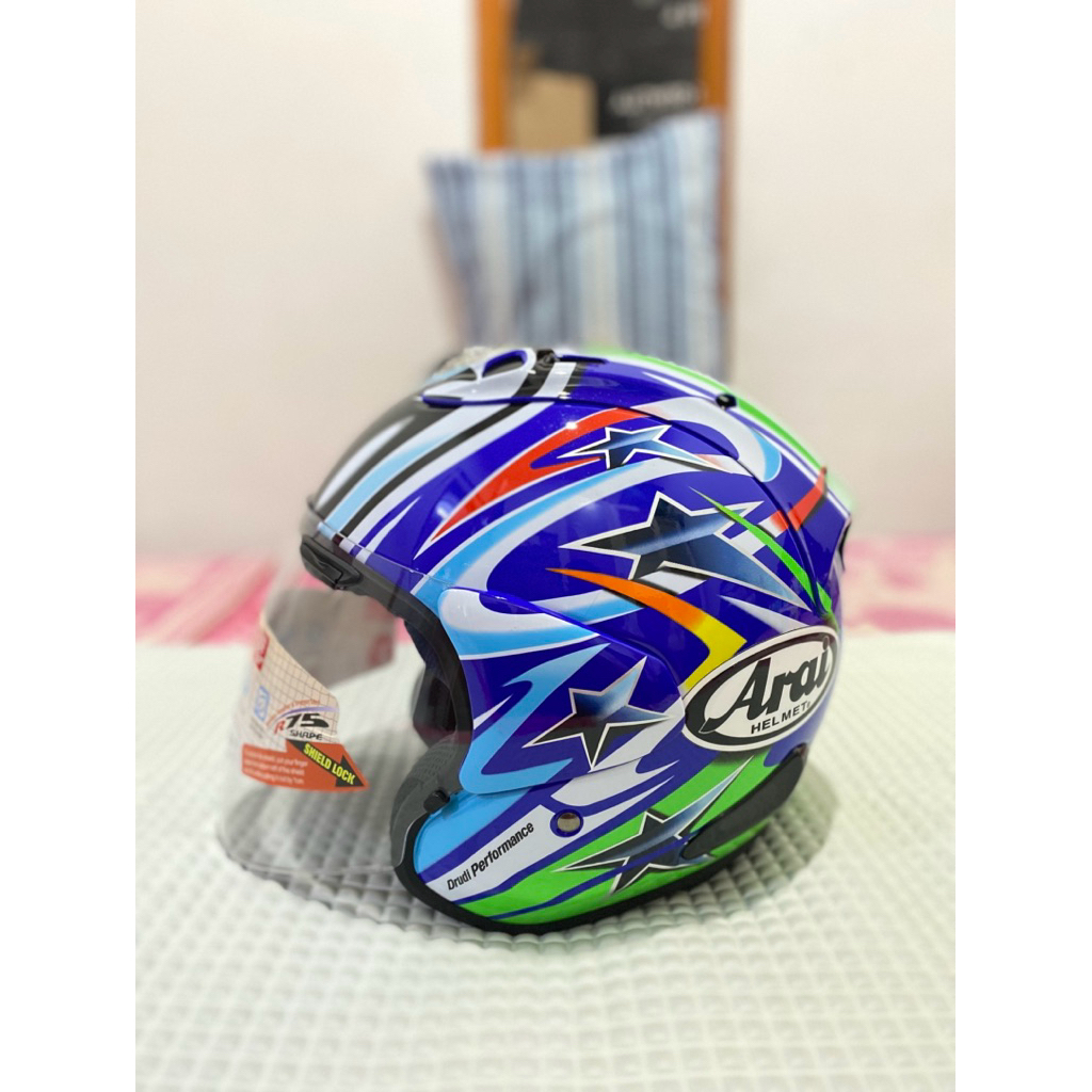 HELM COPY ARAI NAKANO RABBIT GREEN STAR