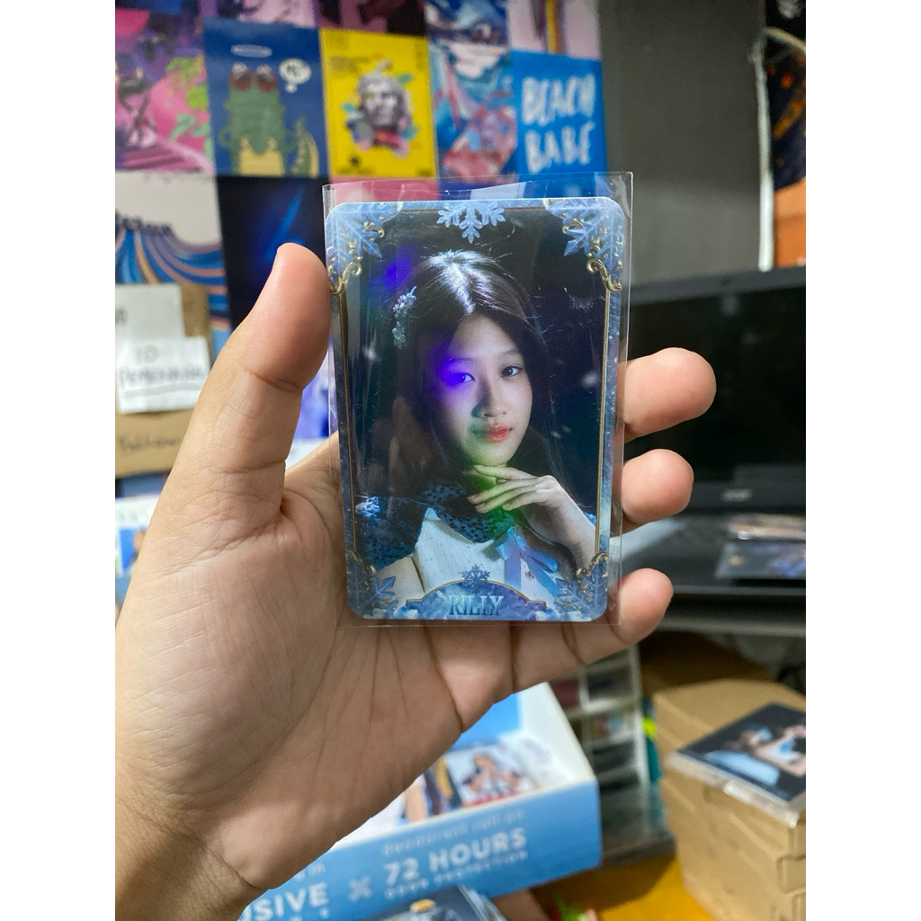 Photocard Benefit JKT48 Rilly The First Snow Anniversary 14th OFC