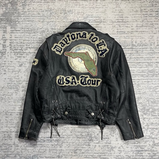 BIKERS LEATHER JACKET AVIREX