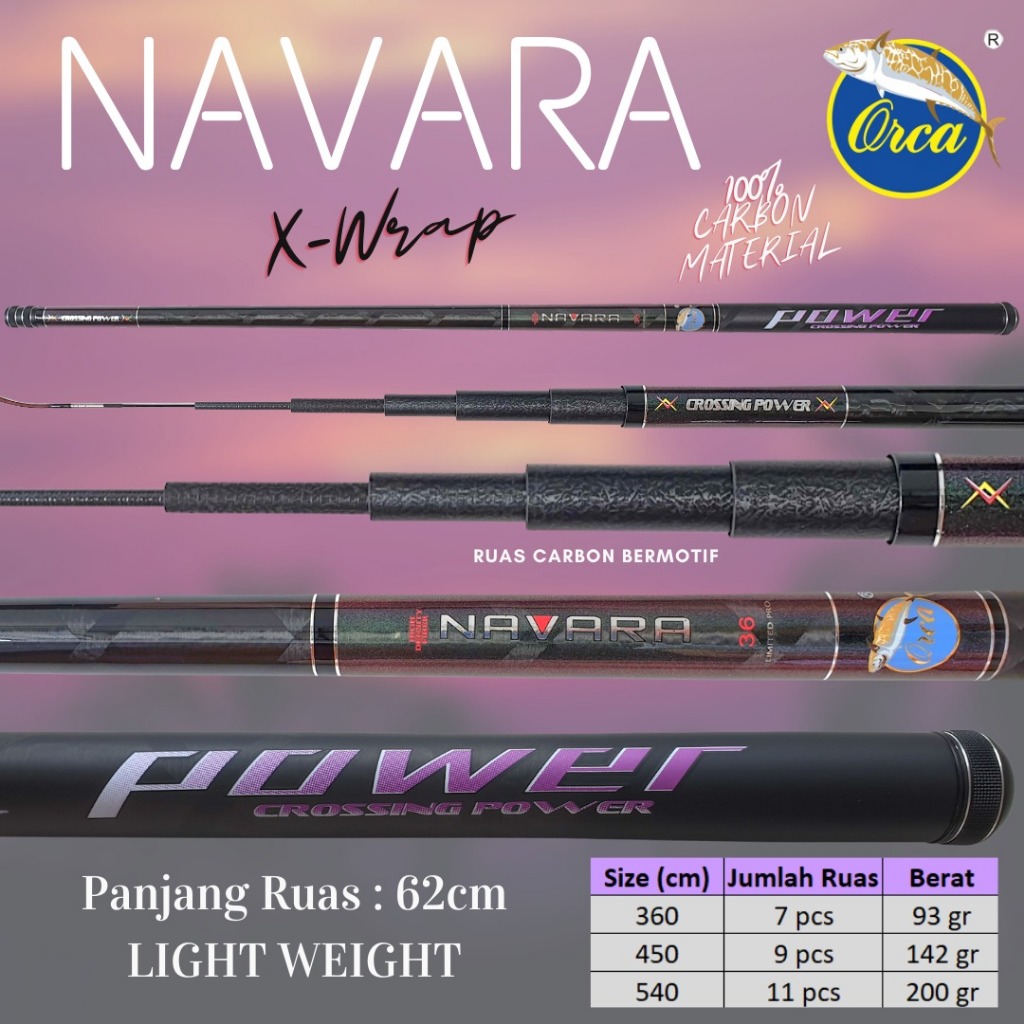 JORAN TEGEK ORCA NAVARA 360 450 540