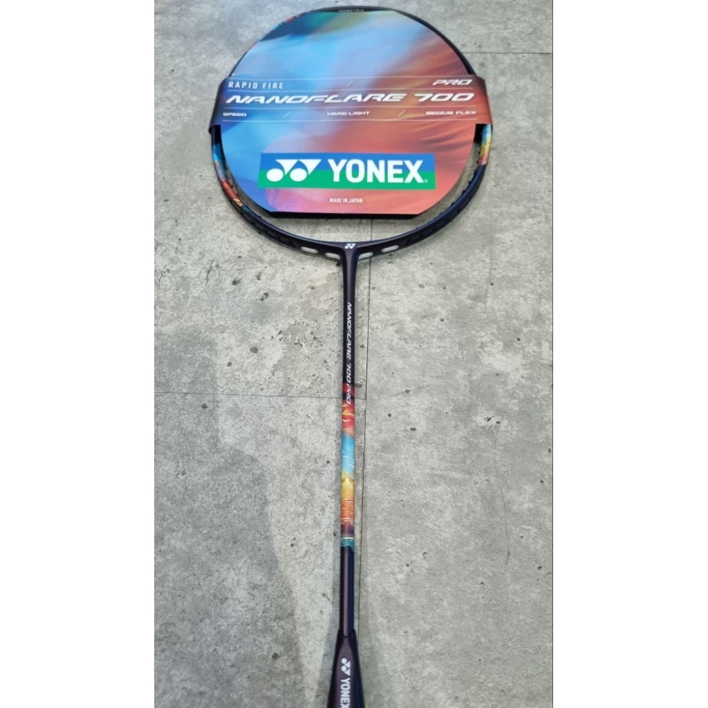 RAKET BADMINTON YONEX NANOFLARE 700 PRO MADE IN JAPAN