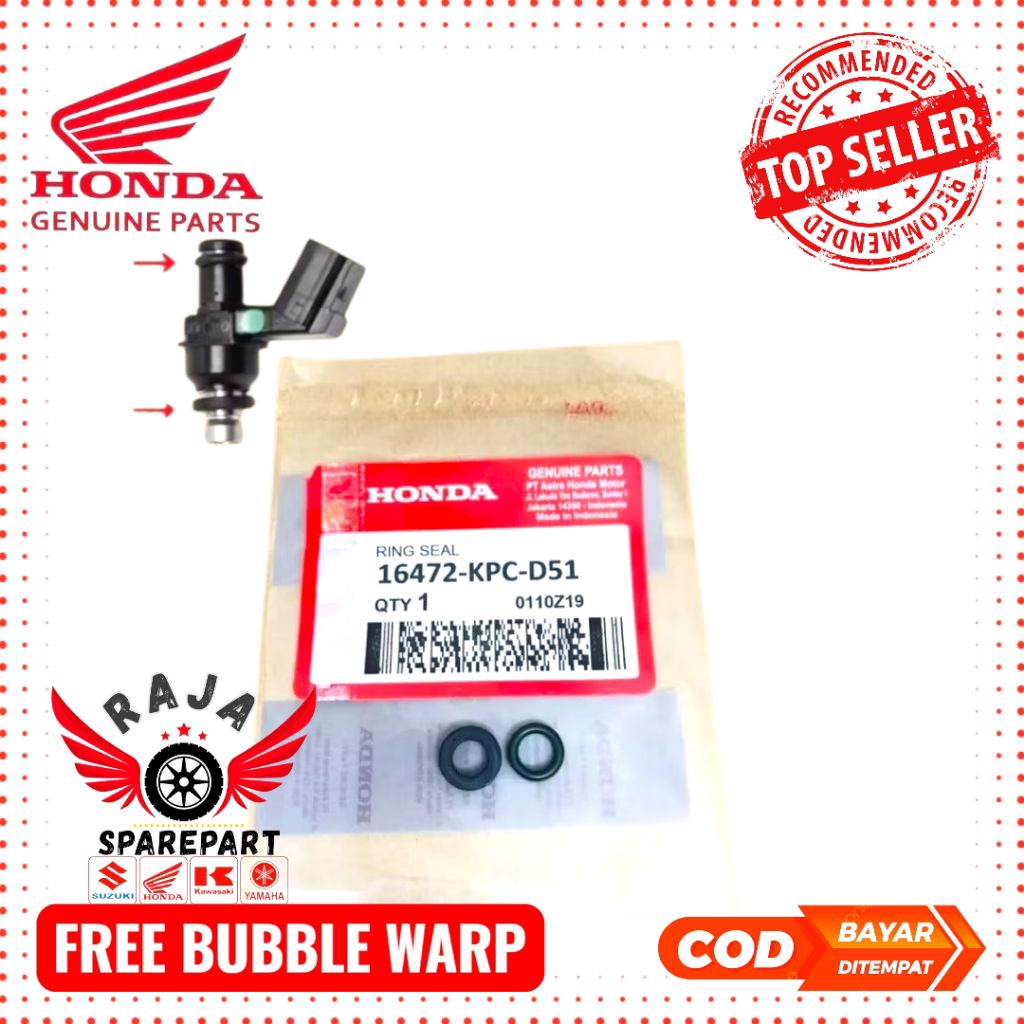 ORING SEAL INJEKTOR HONDA BEAT FI /VARIO FI KODE KPC