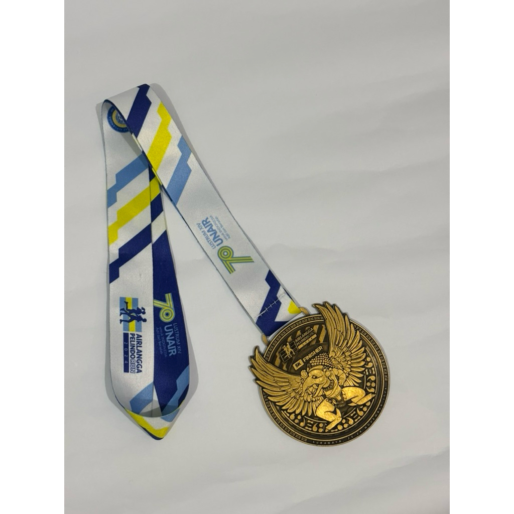 MEDALI LARI FINISHER 5K AIRLANGGA PELINDO RUN 2024