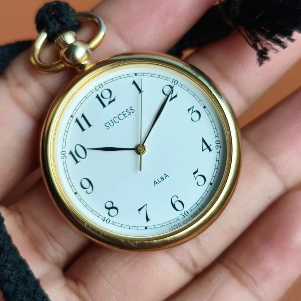 Original Jam Second Preloved Alba Pocket Watch