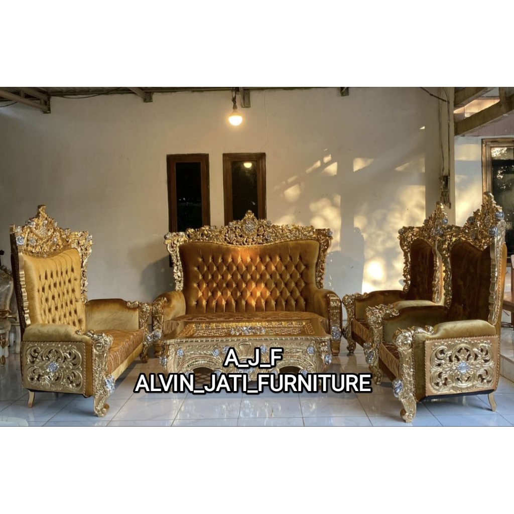 KURSI TAMU JEPARA/SOFA TAMU /SOFA/SOFA UKIR /SOFA LUXURY
