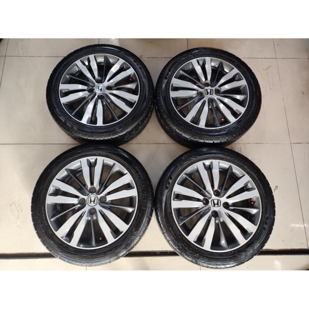 oem jazz RS gk5 ring 16 pcd 4x100 harga 1 velg tanpa ban