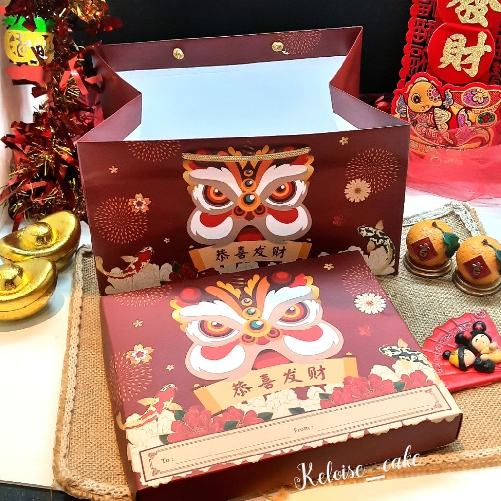 BOX NASTAR  SEKAT ISI 30/20 HOLE   CNY/IMLEK /SINCIA +  PAPERBAG CNY