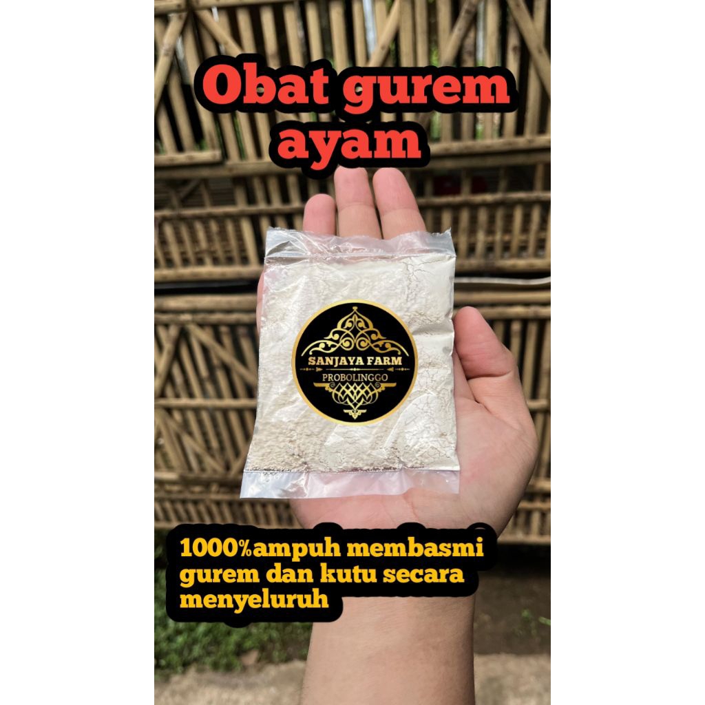 Obat gurem ayam 1000%ampuh