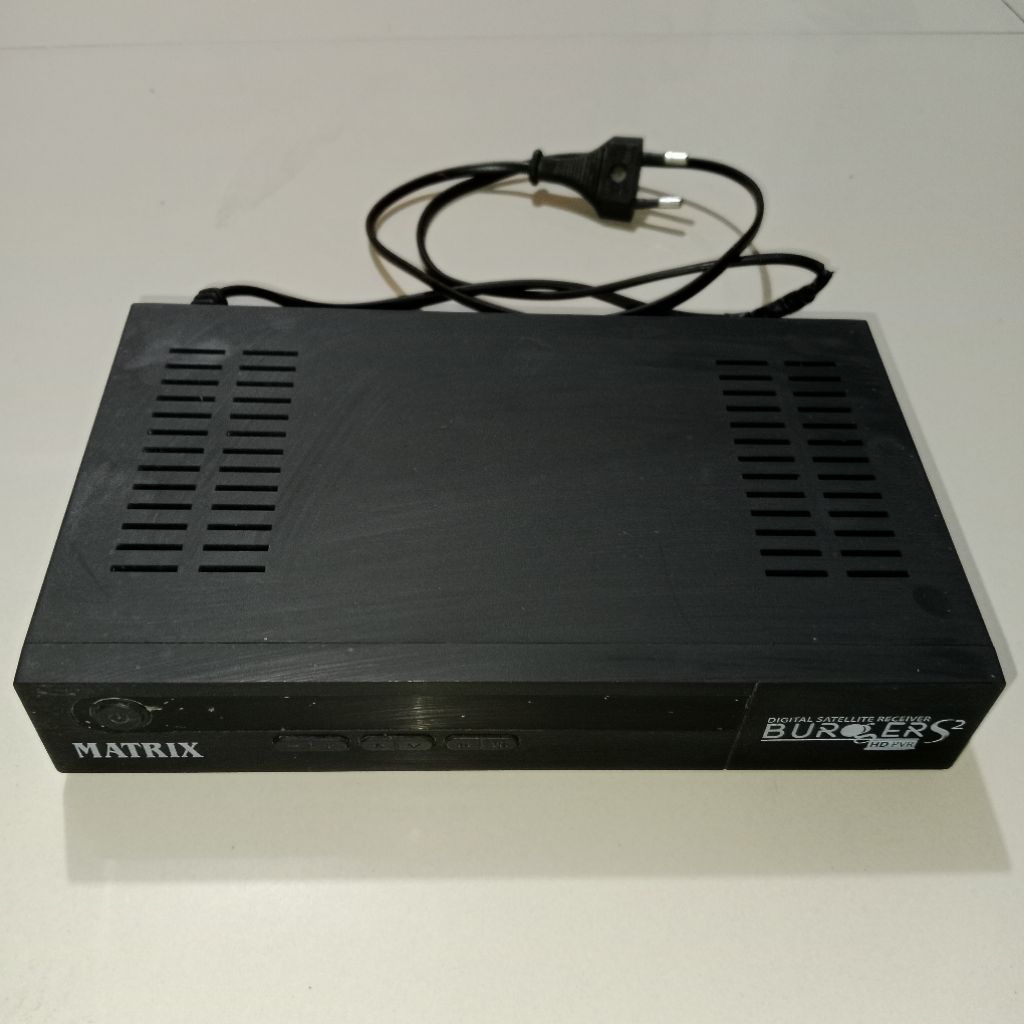 Receiver bekas pakai K5S RX Matrix Burger S2 HD MBS2 SW Hellobox bisa untuk nonton tv dakwah Sunnah