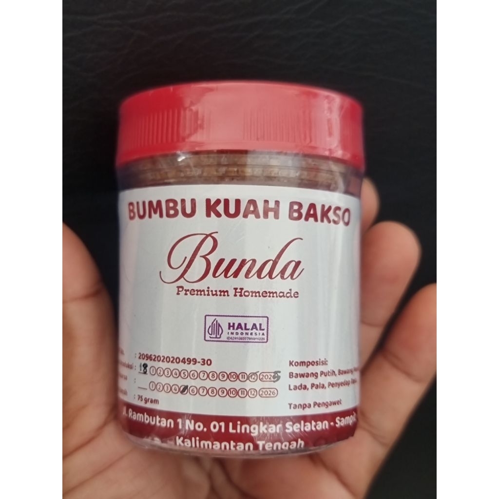 Bumbu Kuah Bakso (Instan) "BUNDA"