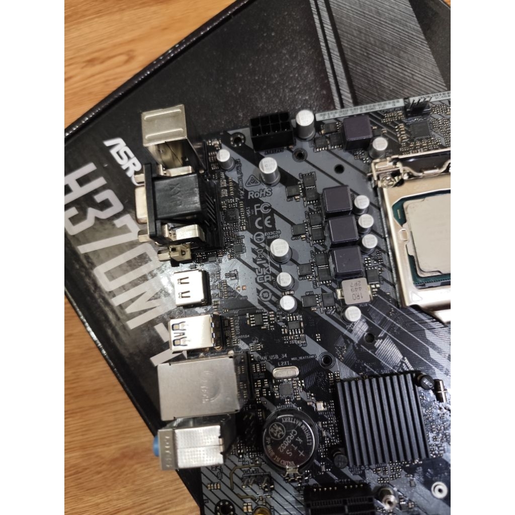 Motherboard ASRock H370m Gen 8-9 Bekas