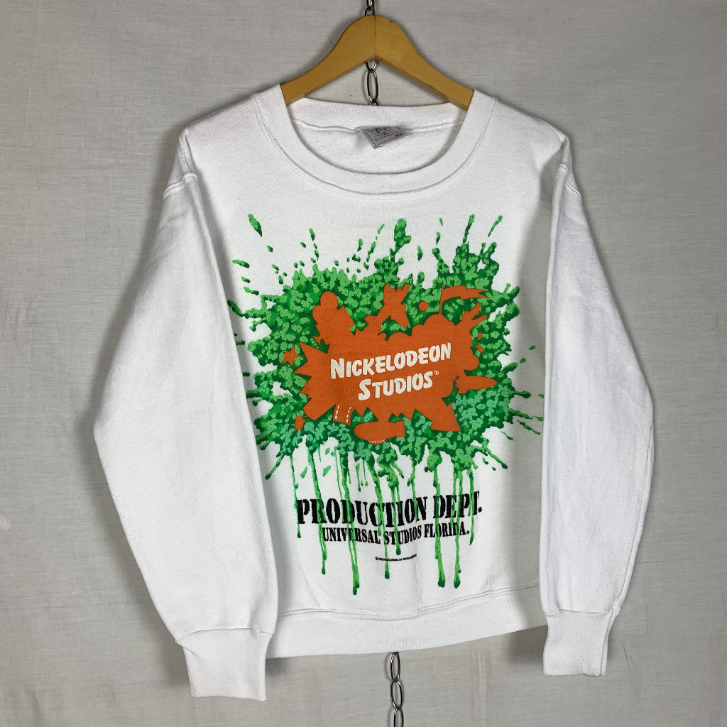 Vintage Nickelodeon Studios Universal Studios Florida Sweater Crewneck