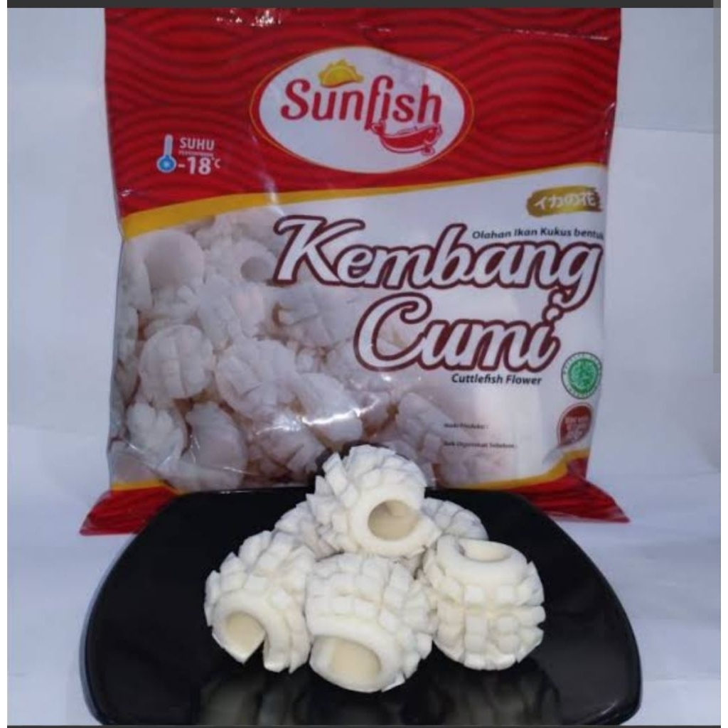Sunfish Cumi Kembang 500 gr Bogor Frozen