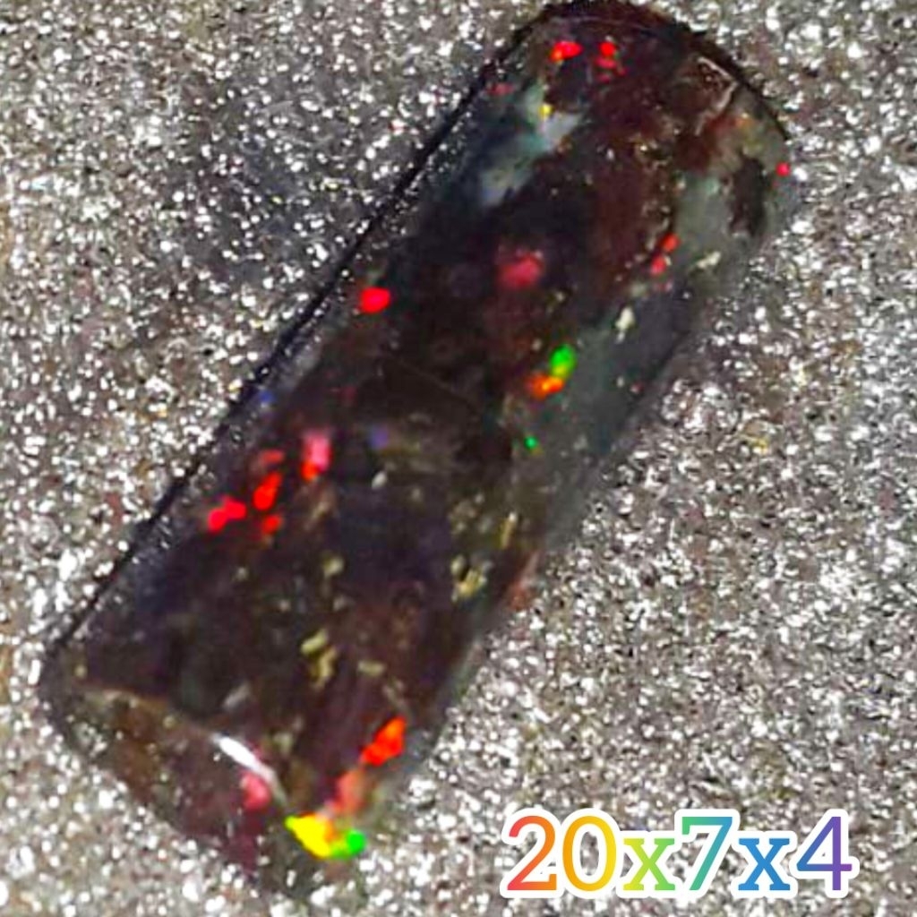Batu Black Opal Sempur Banten Top Full Jarong Natural Bahan Ranting