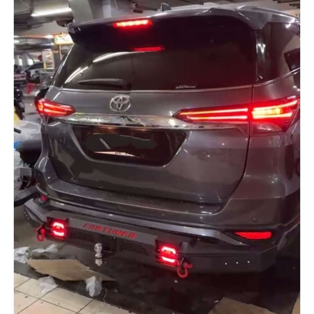 tanduk towing belakang fortuner TRD 2019-2020