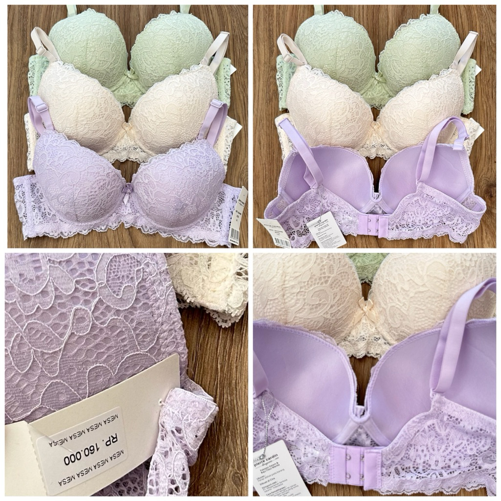 Pierre cardin bra luxury lace 602-62440 branded original sale