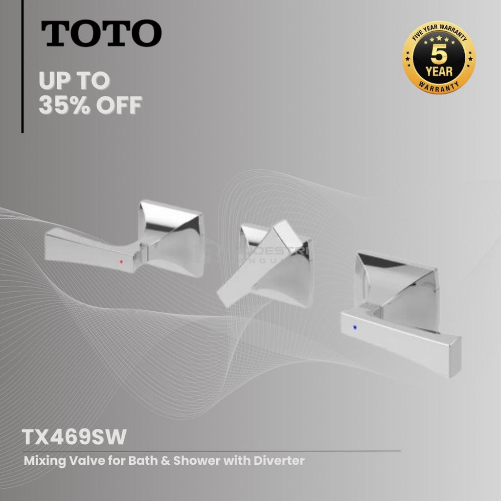 Kran Tanam Mixer with Diverter TOTO TX469SW / Mixing Valve with Diverter TOTO
