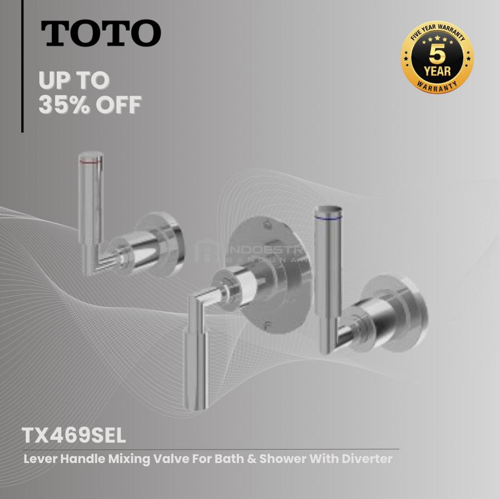 Kran Tanam Mixer with Diverter TOTO TX469SEL / Mixing Valve with Diverter TOTO