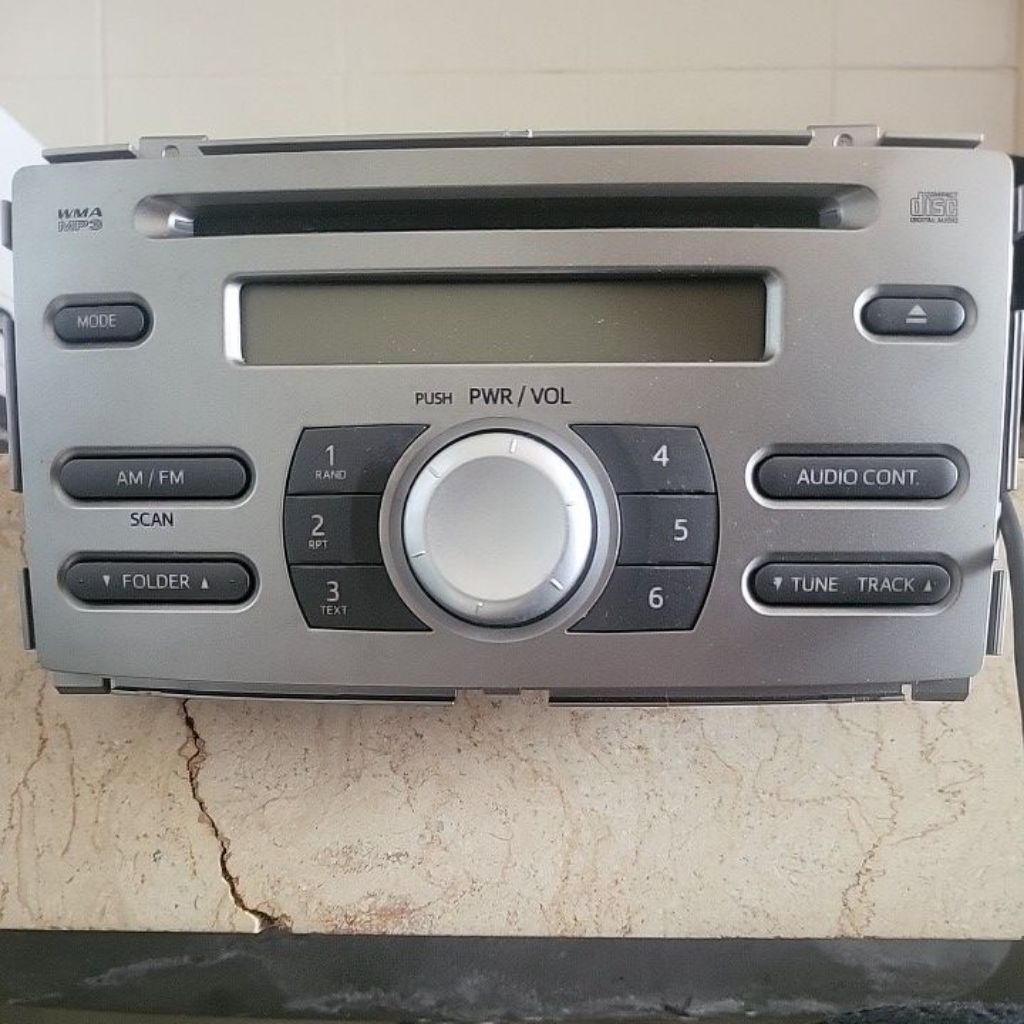 Head unit tape toyota avanza ori