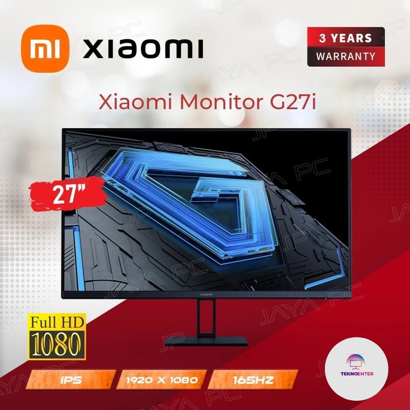 XIAOMI GAMING MONITOR 27 INCH G27i IPS FHD 1080P 1MS 165HZ - SECONDHAND