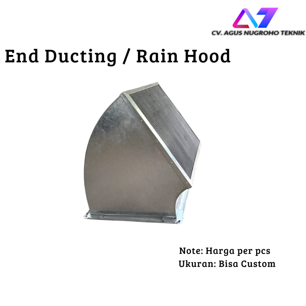 End Ducting Exhaust Fan / Rain Hood Ducting