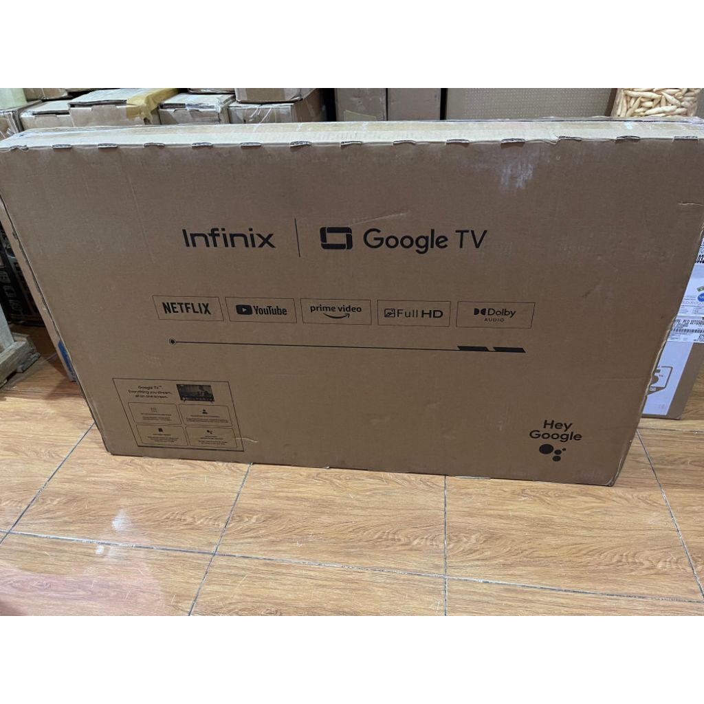 Infinix Google Tv 43 Inch FHD Google Play Netflix Disney Hotstar