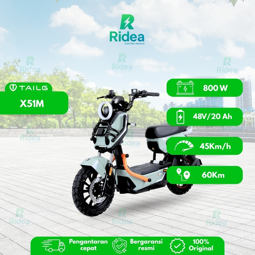 Tailg X51M sepeda listrik anti air