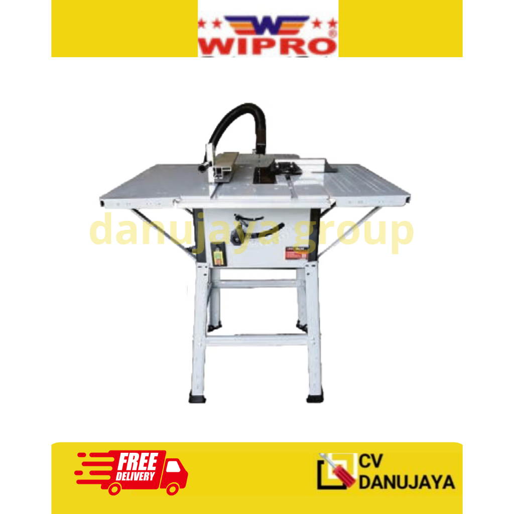 Table Saw Tabel Saw Meja Mesin Pemotong Granit Keramik Table Tile Saw 10 Inch 10"  Mahoni 250 Wipro