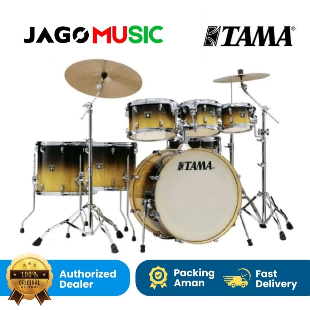 Drum TAMA CL72RSP GLP Superstar Classic Maple 7-Piece Tanpa Cymbal