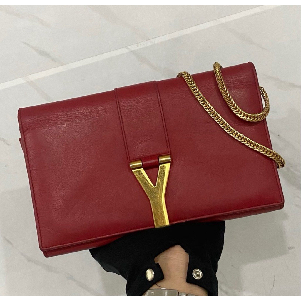 ysl wallet on chain authentic