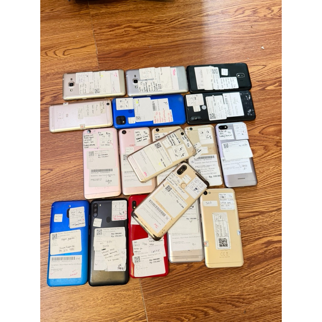 Handpone Second MINUS murah Meriah 200ribuan Original Resmi Siap Pakai Layak Pakai