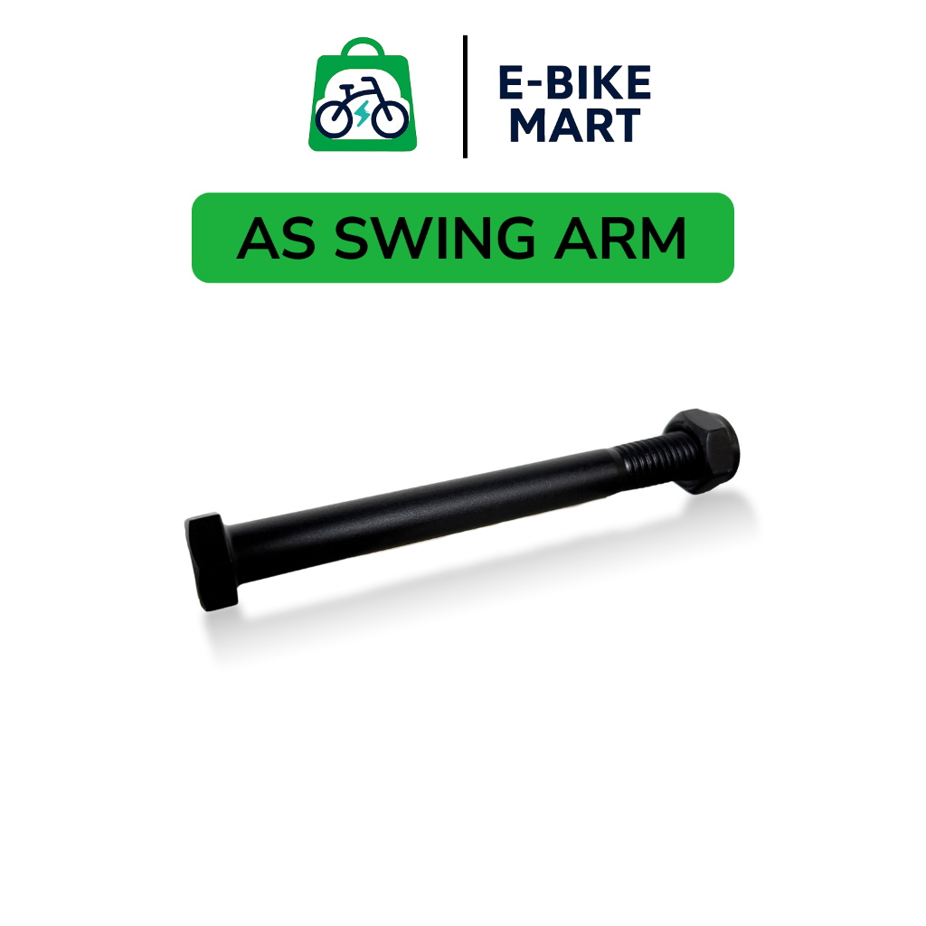 As Swing Arm Diameter 12mm Panjang 12,4cm Sepeda Listrik Spare Part E-Bike