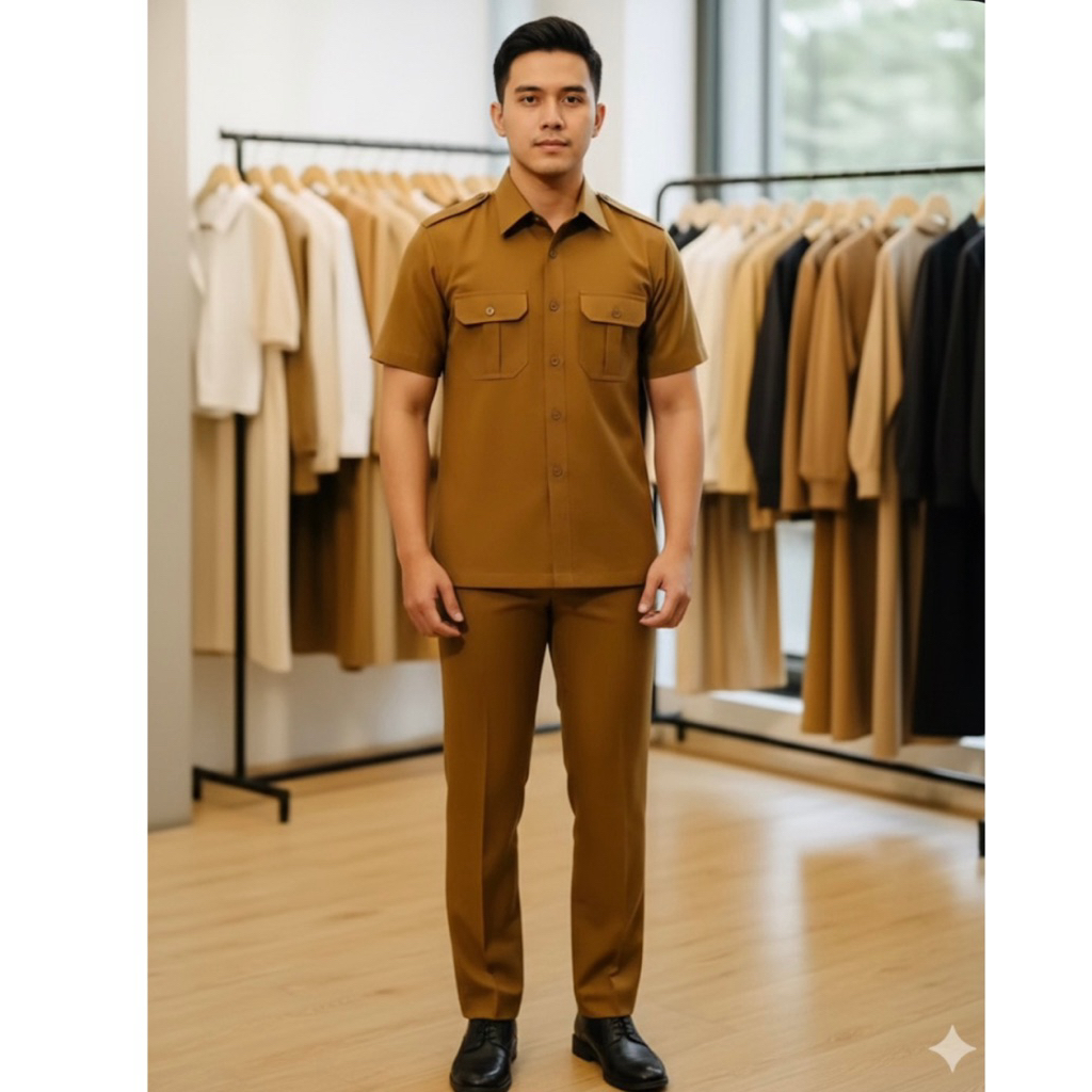 Seragam PNS Pemda Pria Baju Pdh Pegawai Negeri