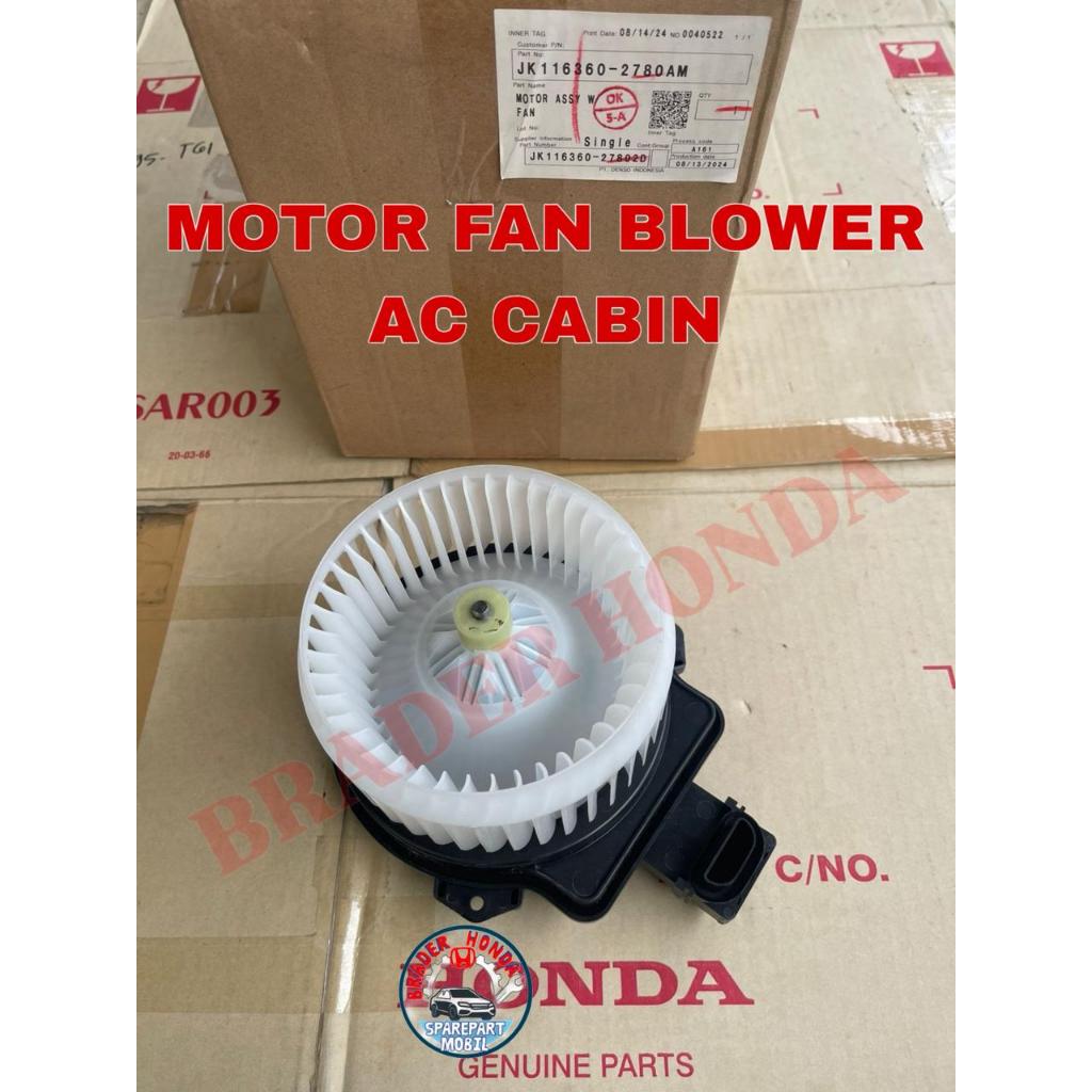 MOTOR BLOWER AC FAN DYNAMO KIPAS CABIN JAZZ GE8 TYPE S RS CITY GM2 IVTEC HRV GEN 2 RU1 RU5 PRESTIGE 