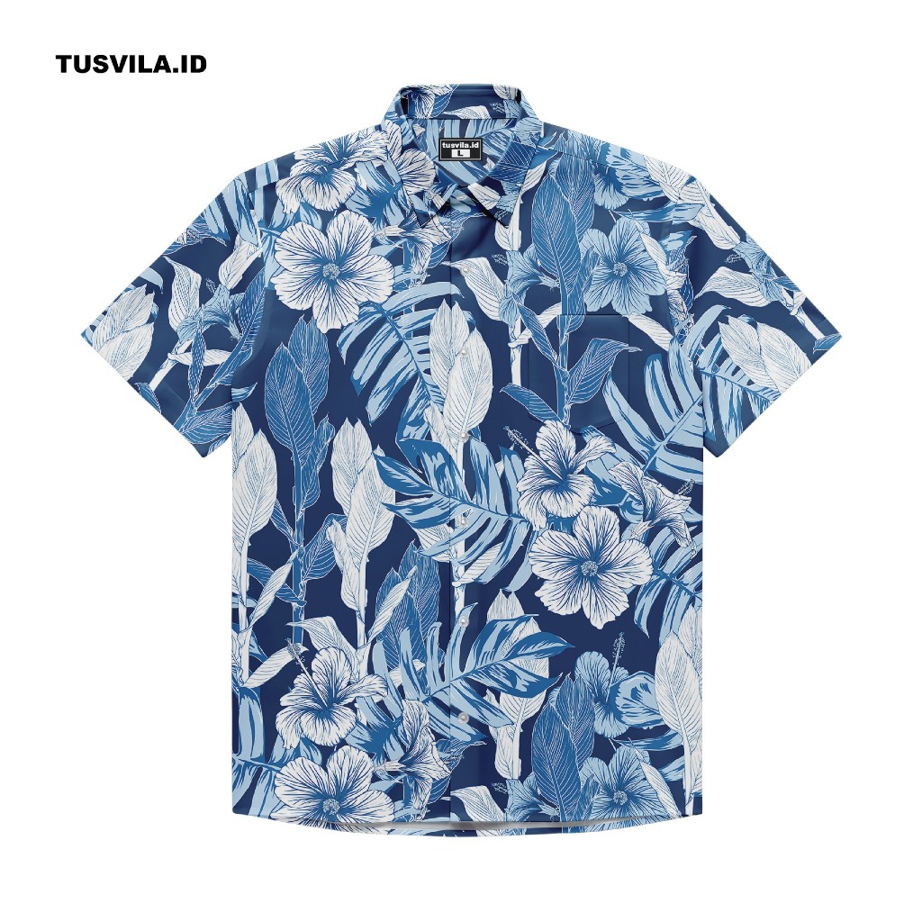 Atasan Kemeja Lengan Pendek Pria Wanita - TS 151