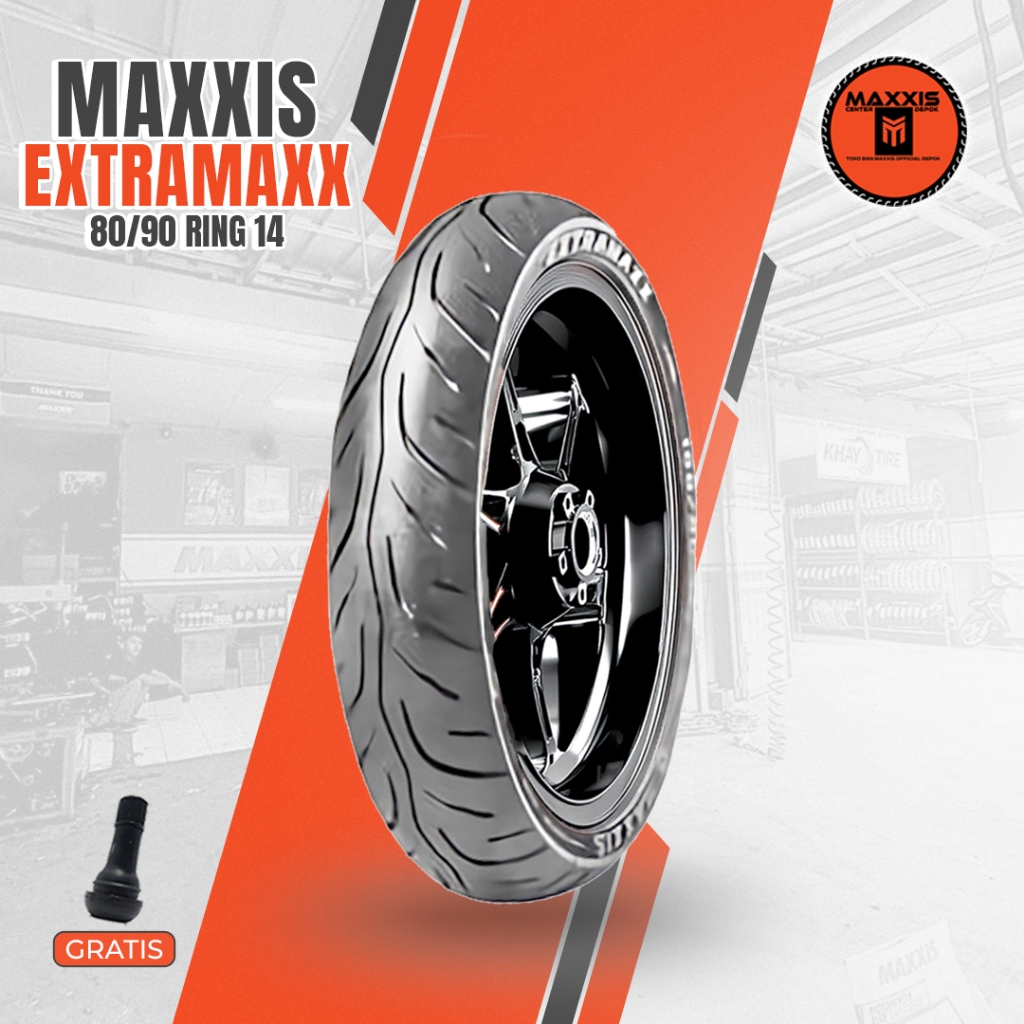 Ban MAXXIS EXTRAMAXX RING 14 Tubeless Satuan/Sepasang