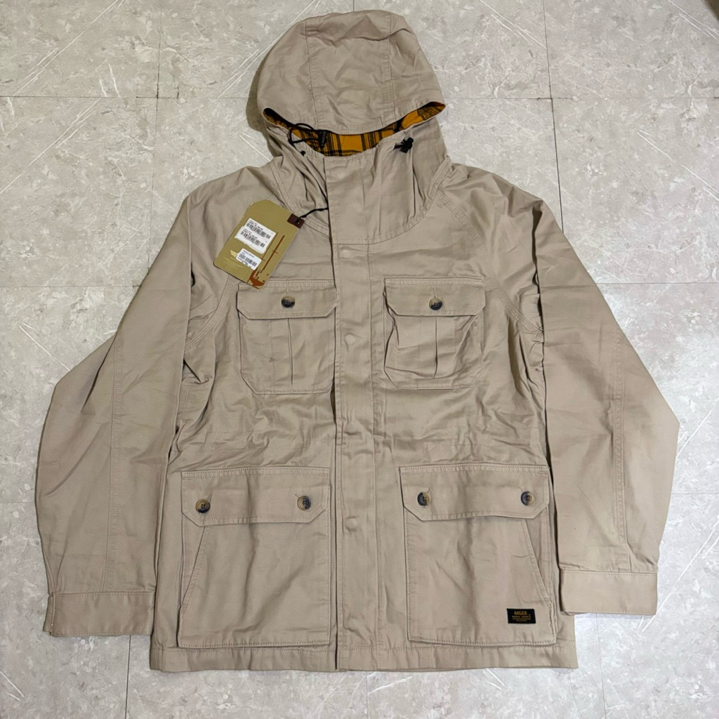 jaket parka Mgee pria original PARKA C010