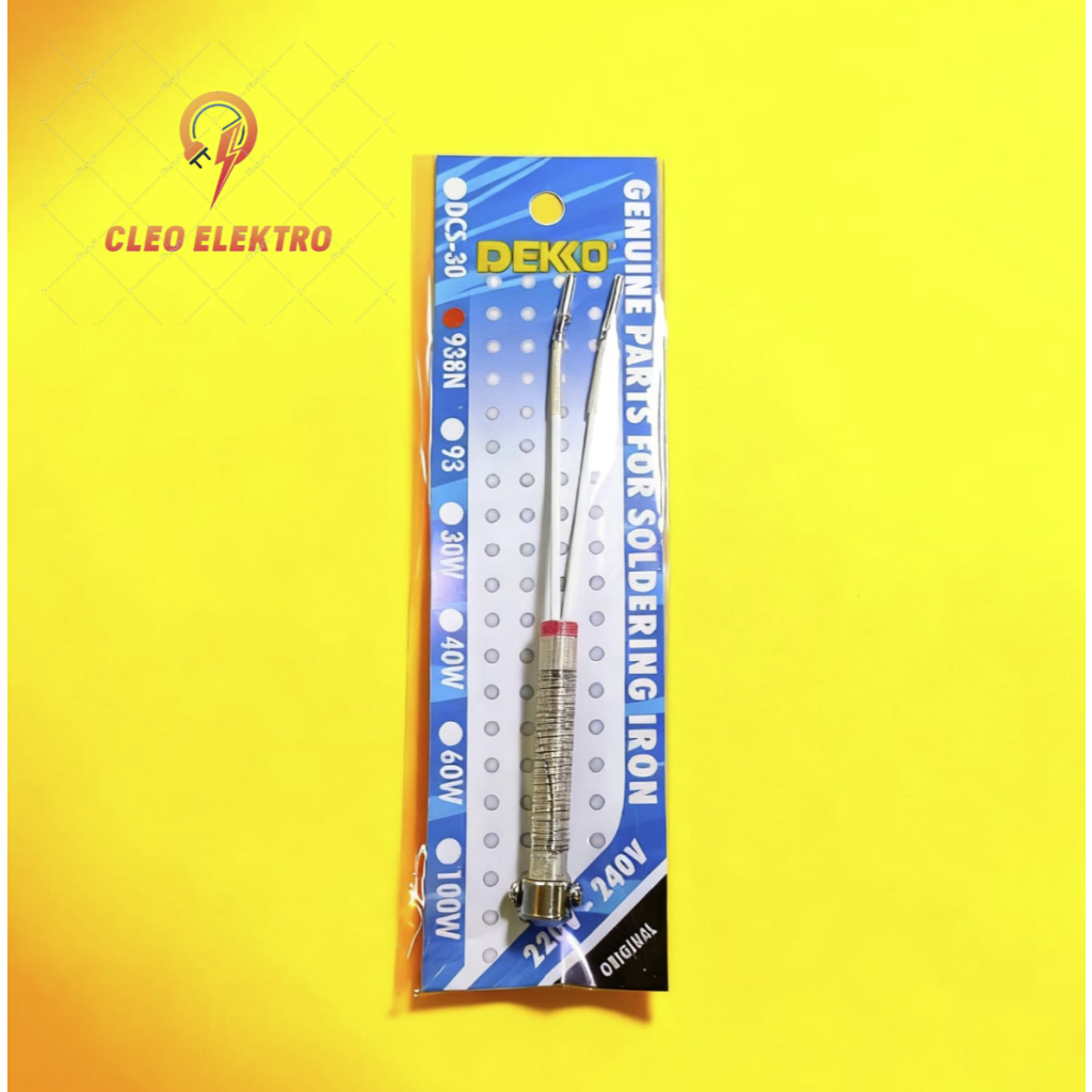 ELEMEN SOLDER 938-N 25~80 WATT DEKKO ORIGINAL ASLI